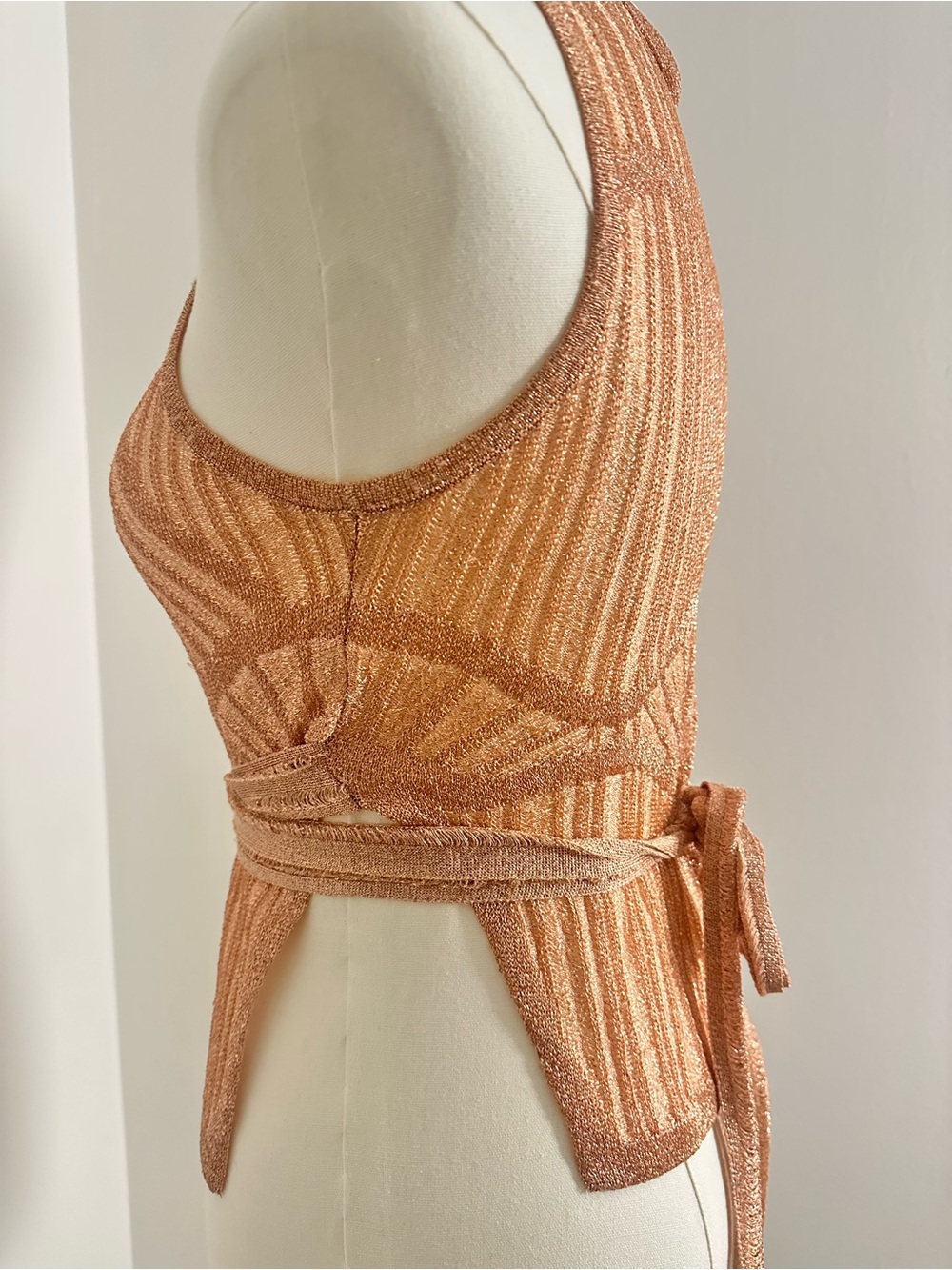 Missoni Shimmery Copper Knit top - Picture 10 of 12